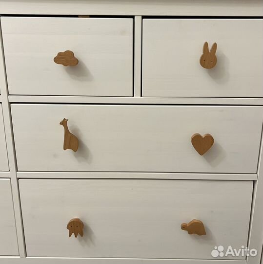 Ручки для комода деревянные в детскую
