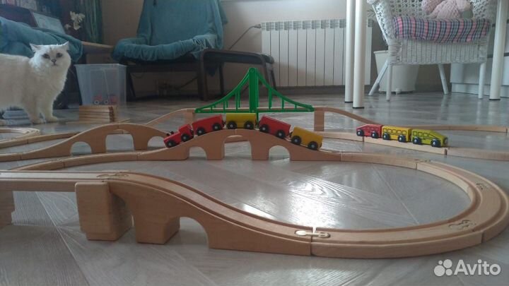 Деревянная железная дорога IKEA
