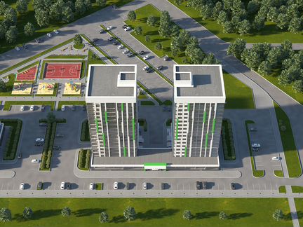 4-к. квартира, 90,5 м², 3/16 эт.