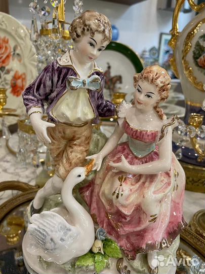 Декоративные статуэтки. Винтаж. Фарфор