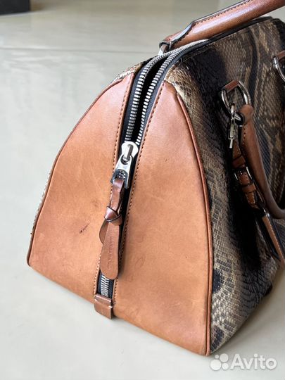 Сумка кожа питона оригинал Barbara Bui