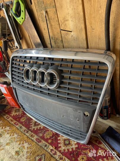 Решетка радиатора audi a6 c6