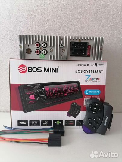 Автомагнитола BOS-mini с Bluetooth