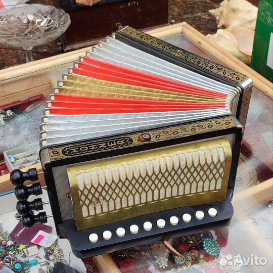 Гармонь немецкая Hohner. редкая