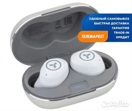 Беспроводные наушники Accesstyle Gradus TWS, White