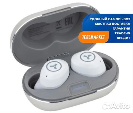 Беспроводные наушники Accesstyle Gradus TWS, White