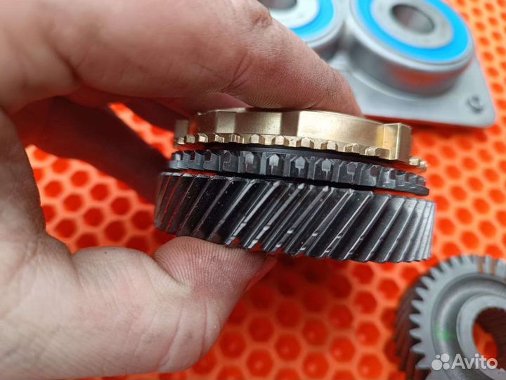 5ст. МКПП VW caddy с кодом KLK. Набор запчастей