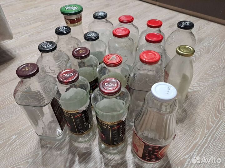 Стеклянные банки до 1 л