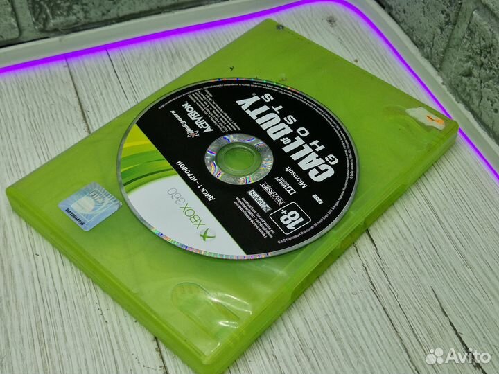 К. Диск Xbox 360 Call Of Duty Ghosts