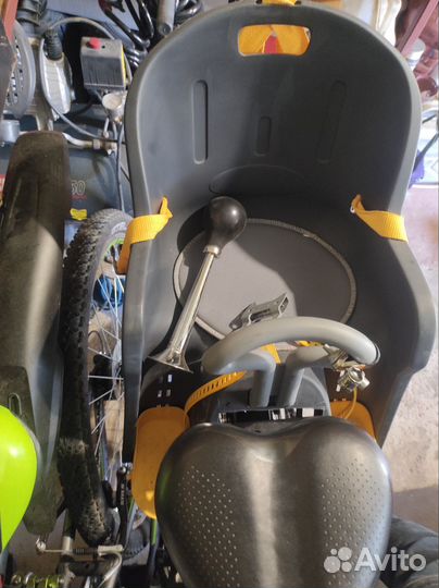 Детское велокресло на багажник