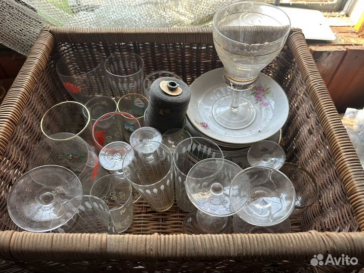 Набор столовой посуды сссср ступка блюдце