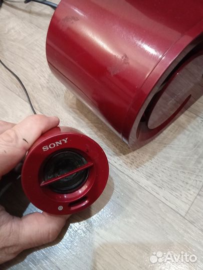 Буфер и две колонки Sony