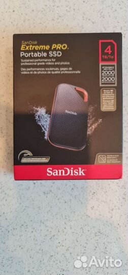 Внешний диск SanDisk Portable SSD
