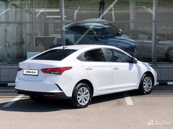 Hyundai Solaris 1.6 МТ, 2021, 54 966 км