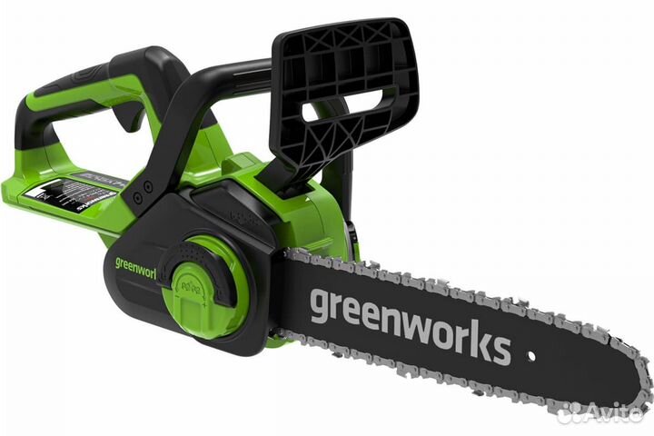 Цепная пила GreenWorks G24CS25 24 В без АКБ И зу