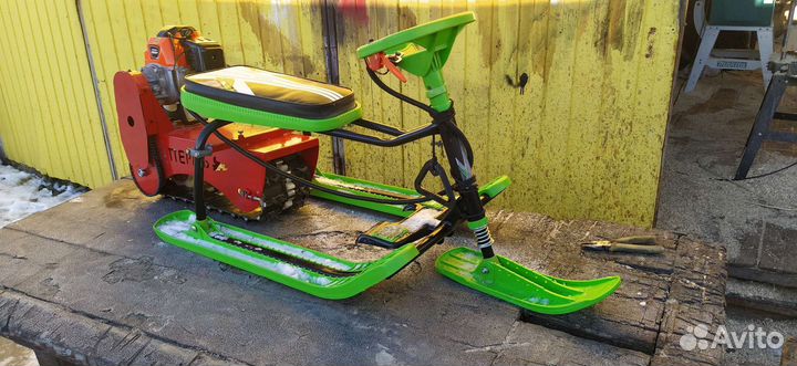 Снегокат с гусеницей