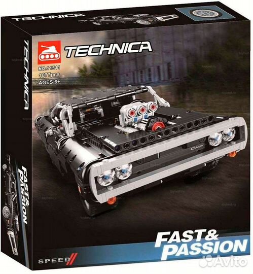 Конструктор Dodje Charger - Техник (Technic)