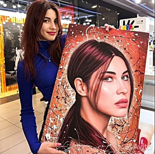 Портрет по фото подарок