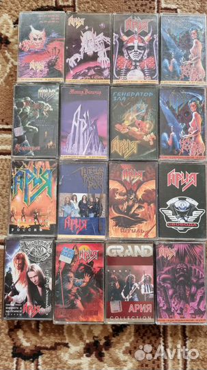 Аудиокассеты русский рок