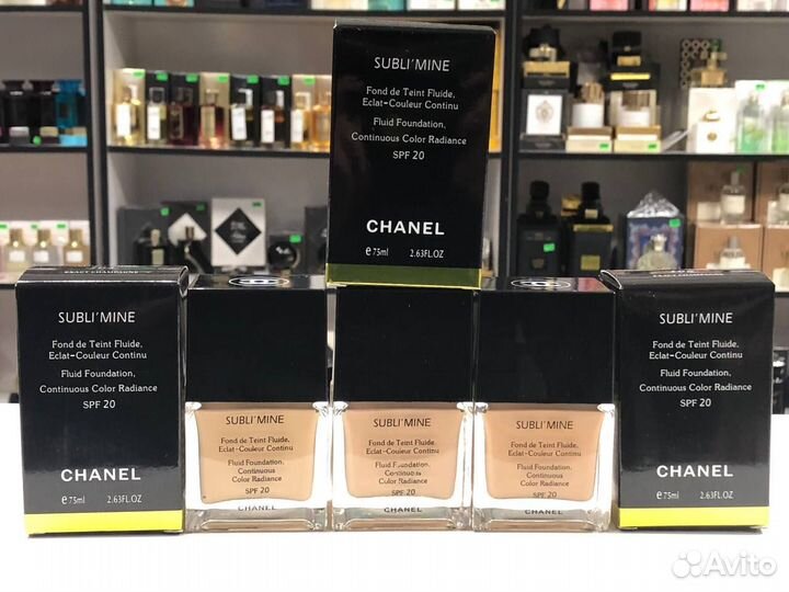 Тональный крем Шанель Sublimine Fond de Teint