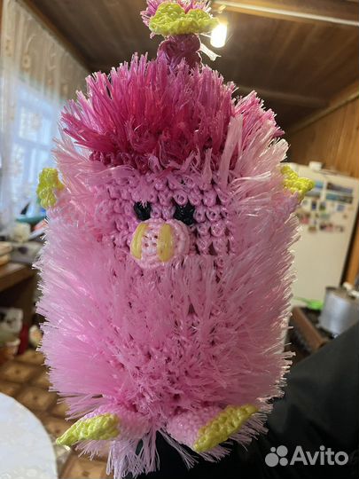 Мочалка ручной работы