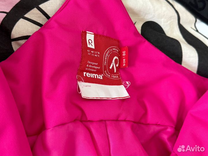 Зимний костюм для девочки 86