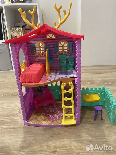 Домик энчантималс, домик кукольный
