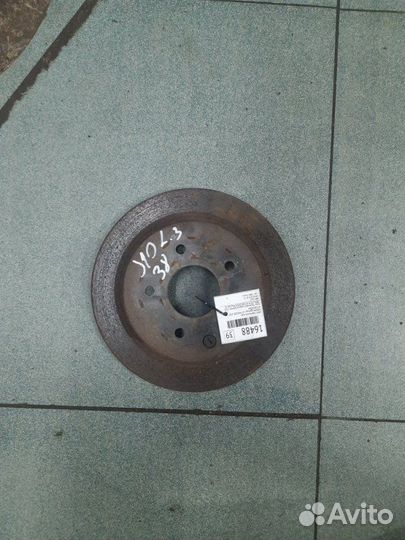 Диск тормозной задний Nissan Qashqai J10 mr20de