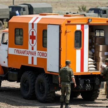 Водитель гуманитарной помощи сво