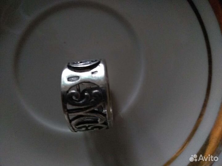 Винтажное серебряное кольцо Москва 80