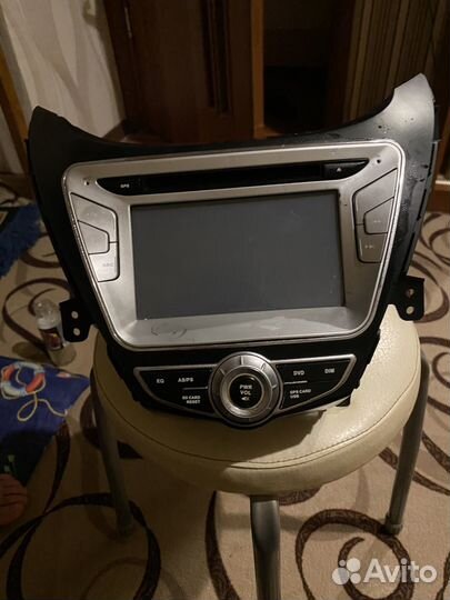 Автомобильные магнитола на hyundai elantra 5