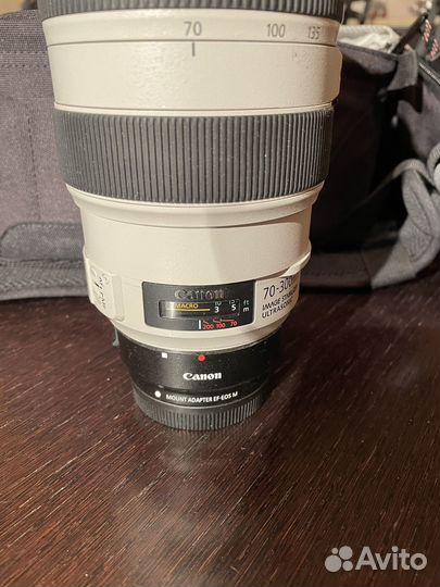 Объектив canon EF 70-300mm 1:4-5.6 L IS USM