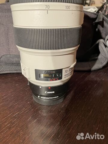 Объектив canon EF 70-300mm 1:4-5.6 L IS USM