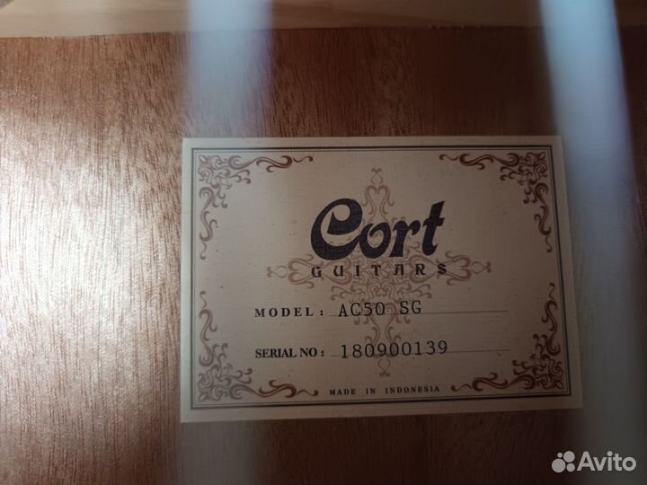 Гитара 1/2 гатарлеле Cort (неКитайчина)