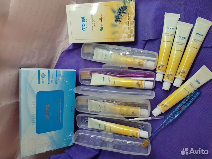 Атоми (Atomy) зубная паста, щетки, дорожные наборы