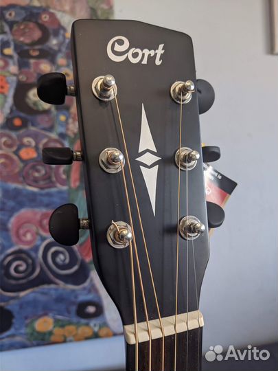 Электроакустическая гитара Cort SFX-1F BKS
