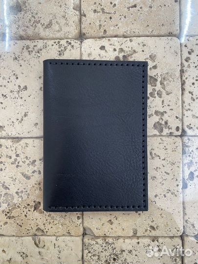 Обложка для автодокументов натуральная кожа