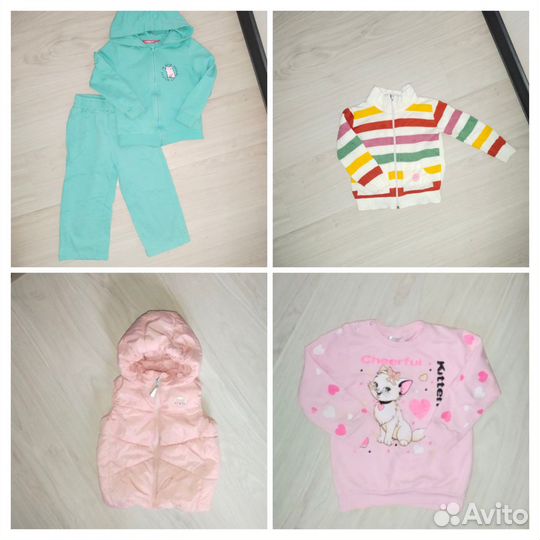 Пакет вещей для девочки от 3 до 4 лет