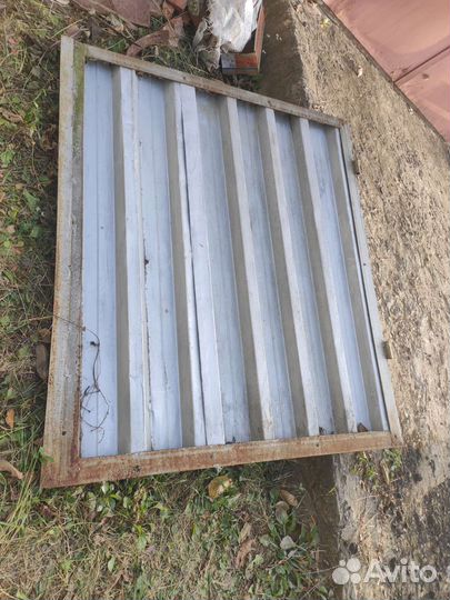 Ворота гаражные бу