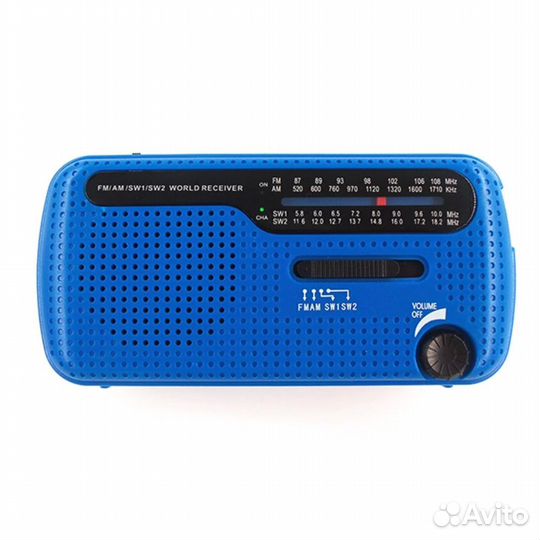 Портативный радиоприемник выживальщика на акб