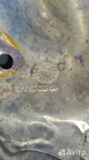 Защитный экран выпускного коллектора Citroen C4