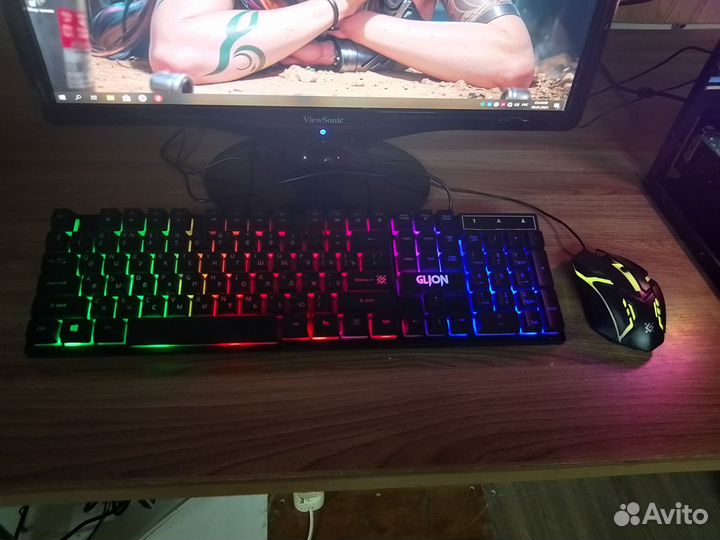 Игровой компьютер + Rx 560 4gb