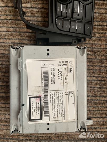 Магнитола оригинальная opel astra