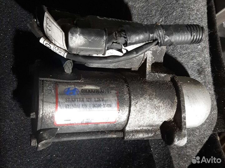 Стартер Hyundai Kia G4KA