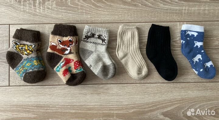 Шерстяные носки детские