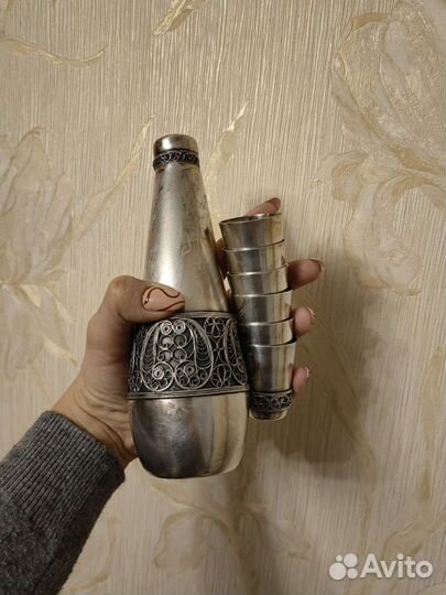 Набор для крепких напитков, СССР 1975г