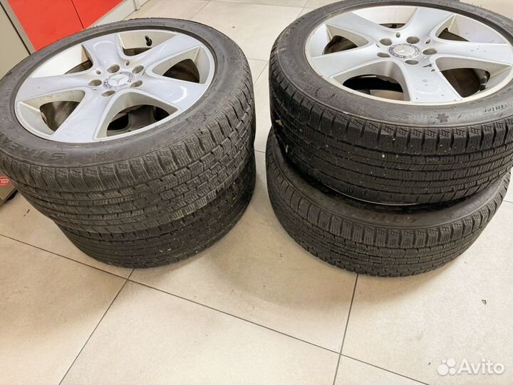 Диски с зимней резиной Mercedes benz r17