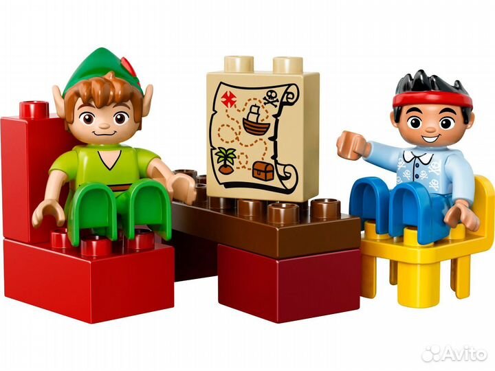 Lego Duplo 10526 Питер Пэн в гостях у Джейка