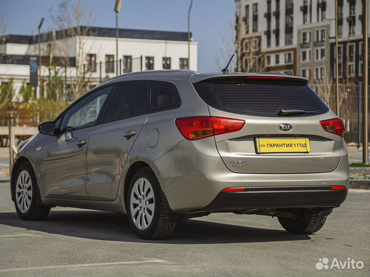Kia Ceed 1.6 МТ, 2015, 63 572 км