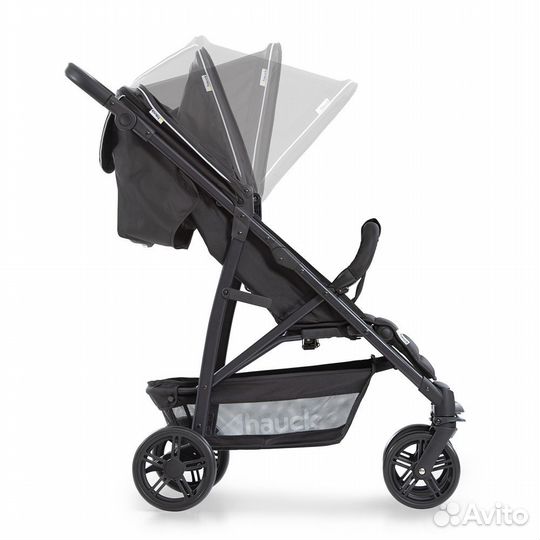 Коляска прогулочная Hauck Rapid 4 caviar/black